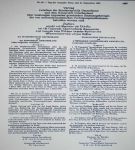 Το κείμενο της Σύμβασης η οποία υπεγράφη μεταξύ των δύο κυβερνήσεων την 21η Σεπτεμβρίου 1961, διατυπωμένο και στις δύο γλώσσες. 
