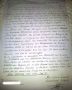 Η δεύτερη σελίδα της ιδιόχειρης επιστολής μου στον Κων/νο Αρβανιτόπουλο.